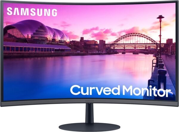 SAMSUNG 32-Inch S39C Series FHD Curved Gaming Monitor, 75Hz, AMD FreeSync, Game Mode, Advanced Eye Comfort, Frameless Display, Built in Speakers, Slim Metal Stand, LS32C392EANXGO, 2023, Black - Image 10